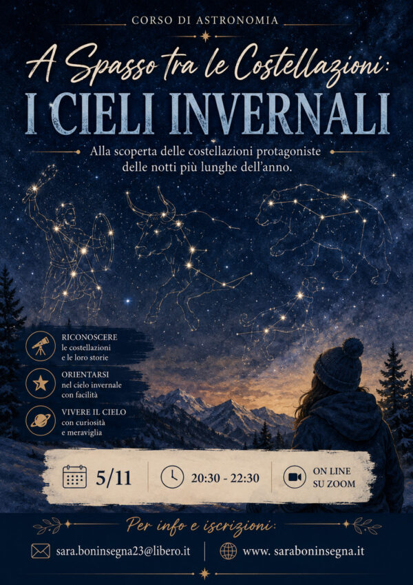 A Spasso tra le Costellazioni: I CIELI INVERNALI